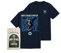 Defend Us In Battle T-Shirt & Dark Roast