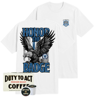 Honor the Badge T-Shirt & Medium Roast