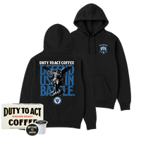 Defend Us In Battle Hoodie & Medium Roast