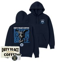 Defend Us In Battle Hoodie & Dark Roast
