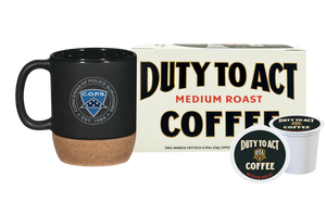 C.O.P.S. Mug & Medium Roast Coffee