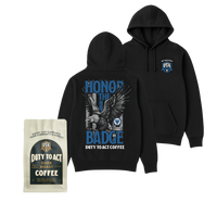 Honor The Badge Hoodie & Dark Roast
