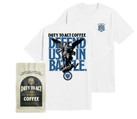 Defend Us In Battle T-Shirt & Dark Roast