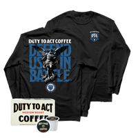 Defend Us In Battle Long Sleeve & Medium Roast