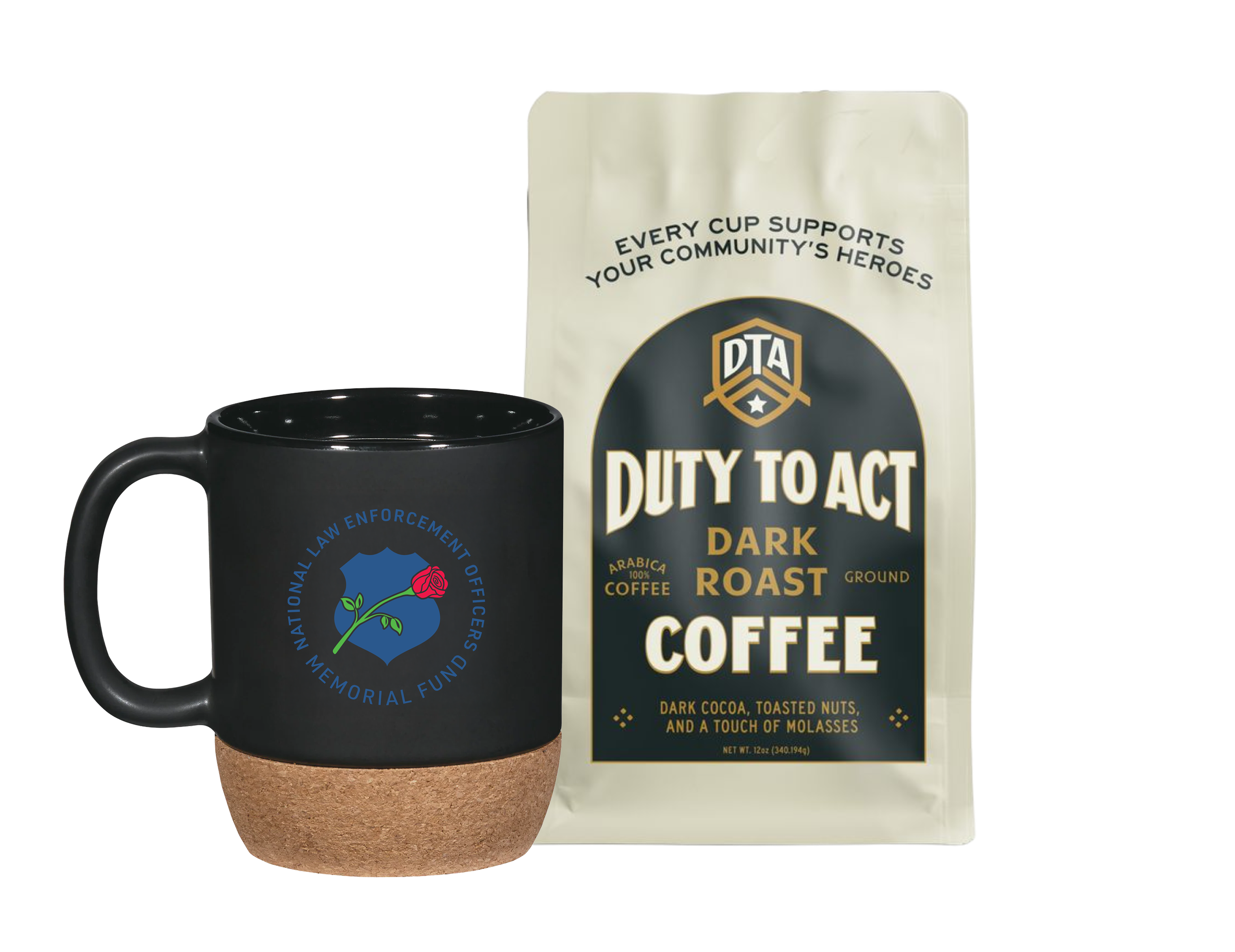 NLEOMF Mug & Dark Roast