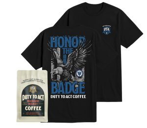 Honor the Badge T-Shirt & Medium Roast