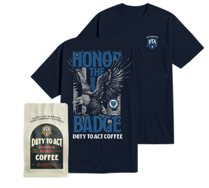 Honor the Badge T-Shirt & Medium Roast
