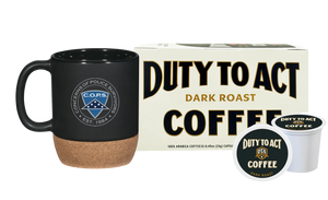 C.O.P.S. Mug & Dark Roast Coffee