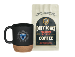 C.O.P.S. Mug & Medium Roast Coffee