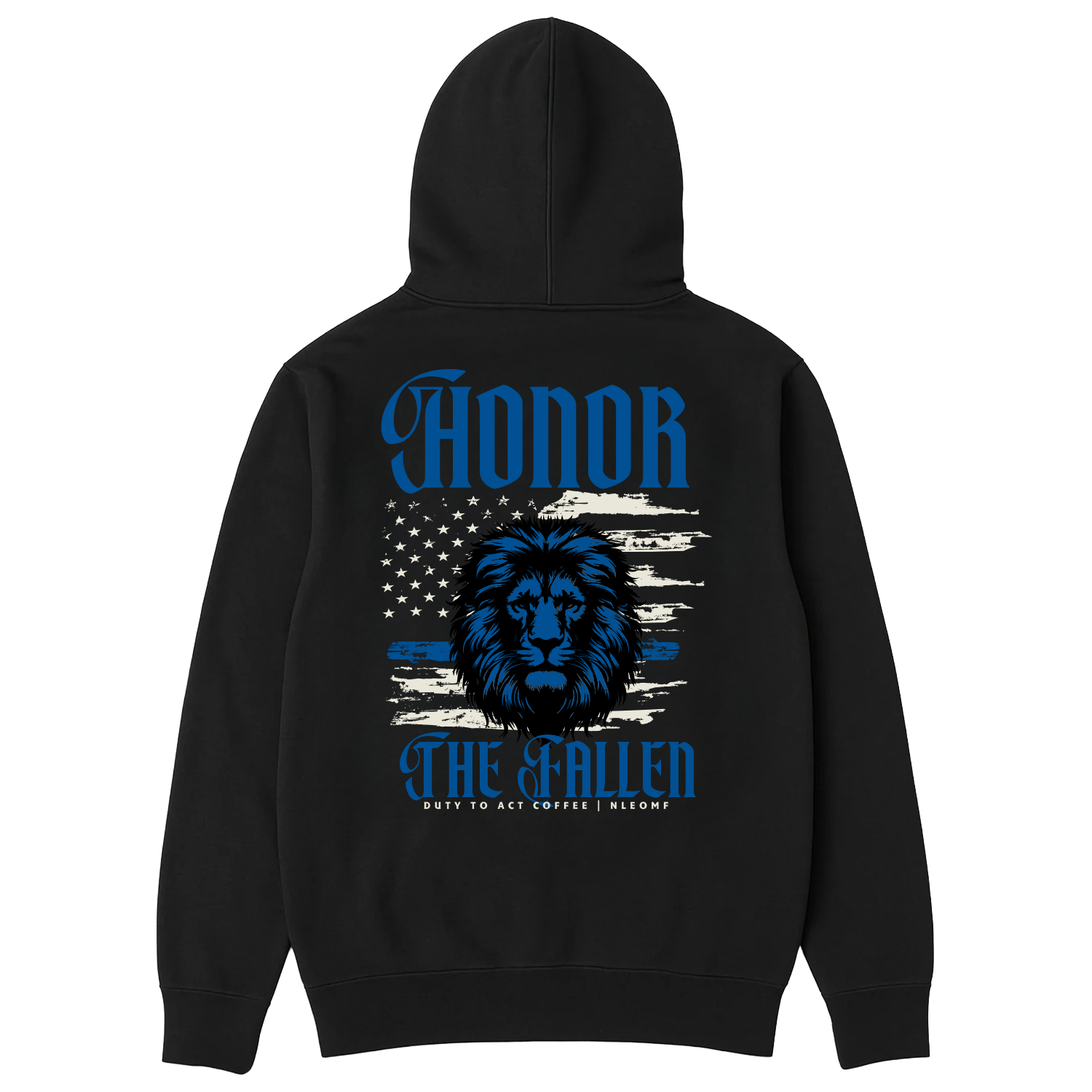 Honor The Fallen Lion Hoodie