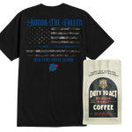 Honor The Fallen Flag T-Shirt & Medium Roast