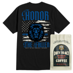 Honor The Fallen Lion T-Shirt & Medium Roast
