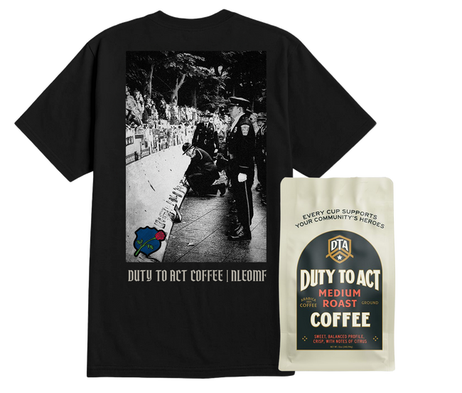 Honor The Fallen Names T-Shirt & Medium Roast