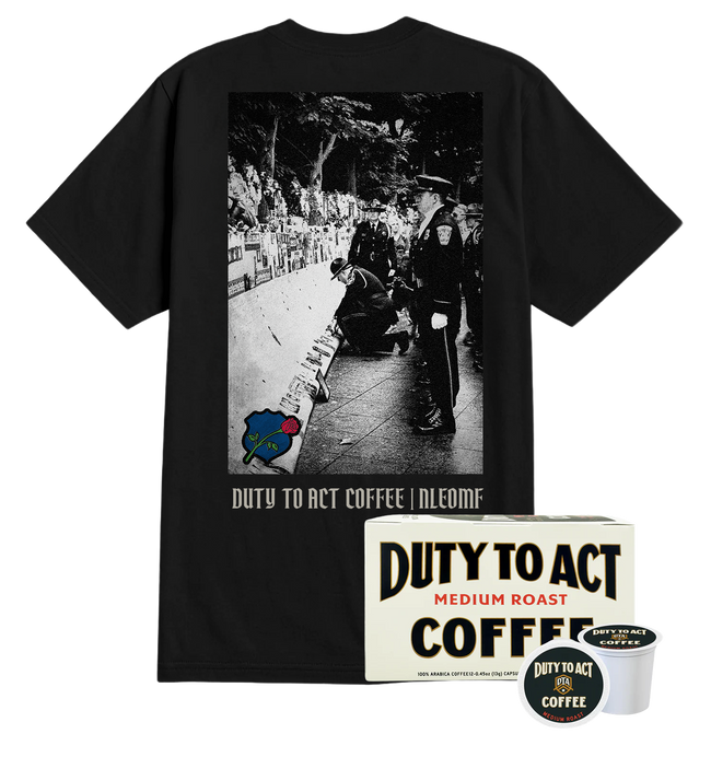 Honor The Fallen Names T-Shirt & Medium Roast