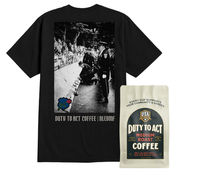 Honor The Fallen Names T-Shirt & Medium Roast