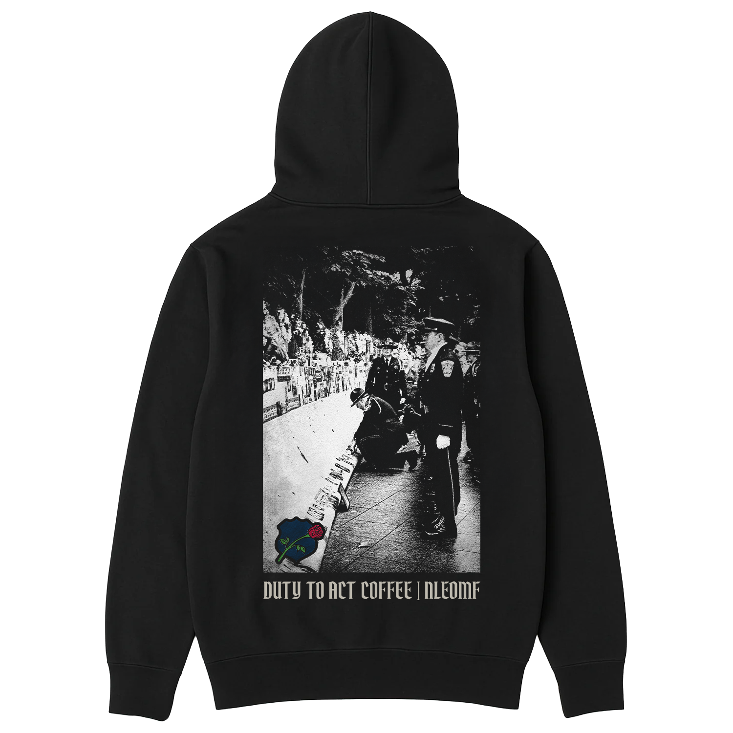Honor The Fallen Names Hoodie