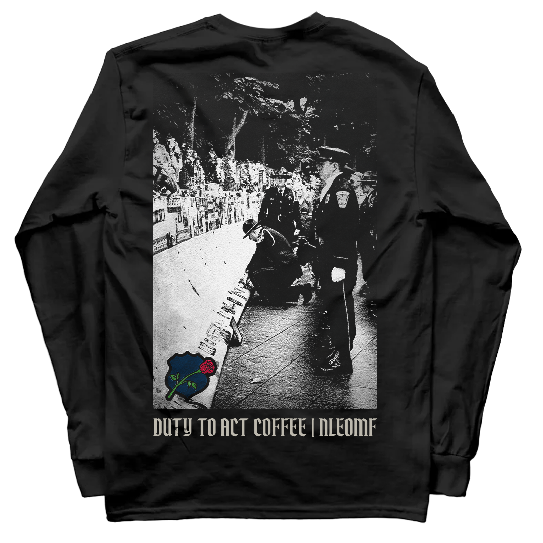 Honor The Fallen Names Long Sleeve