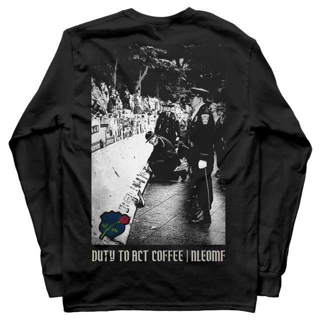 Honor The Fallen Names Long Sleeve