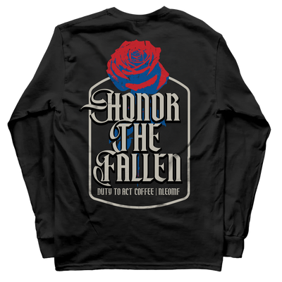 Honor The Fallen Rose Long Sleeve