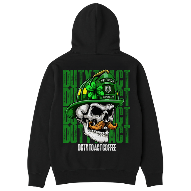St. Patrick's Day Firefighter Hoodie