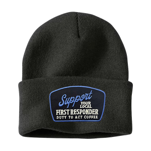Support Your Local First Responder Carhartt Beanie