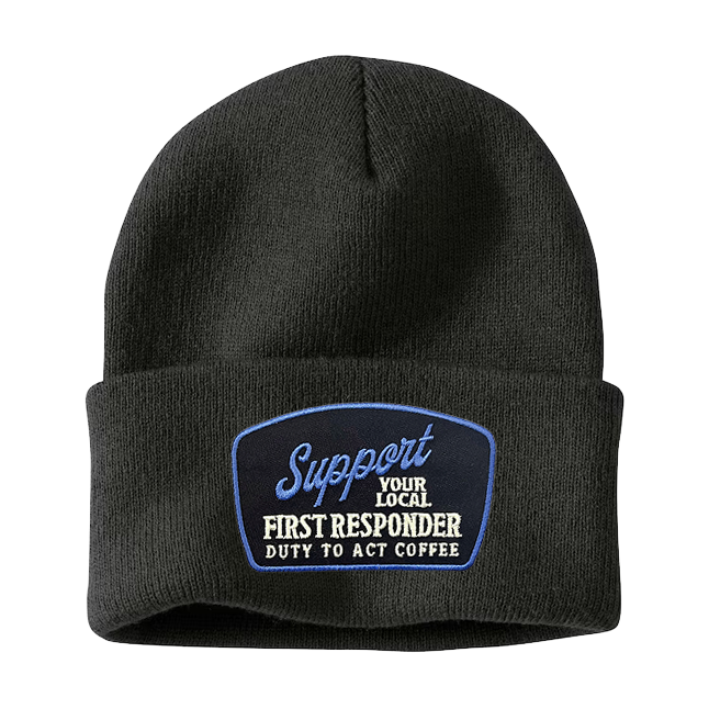 Support Your Local First Responder Carhartt Beanie