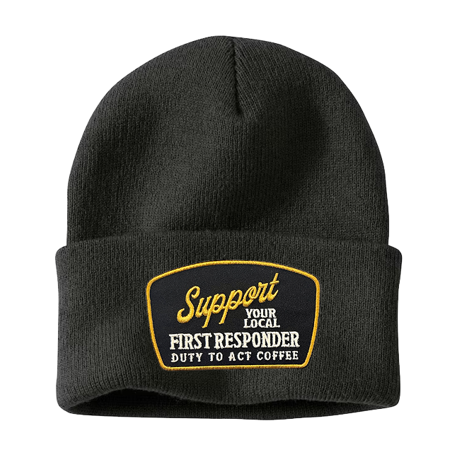 Support Your Local First Responder Carhartt Beanie