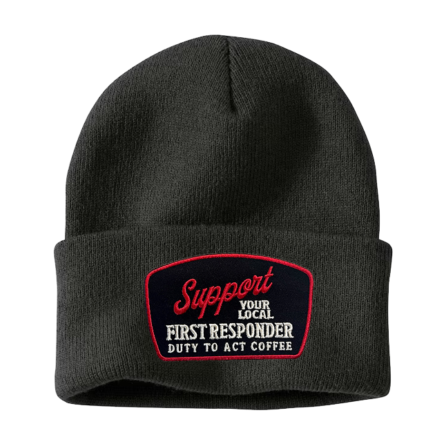 Support Your Local First Responder Carhartt Beanie