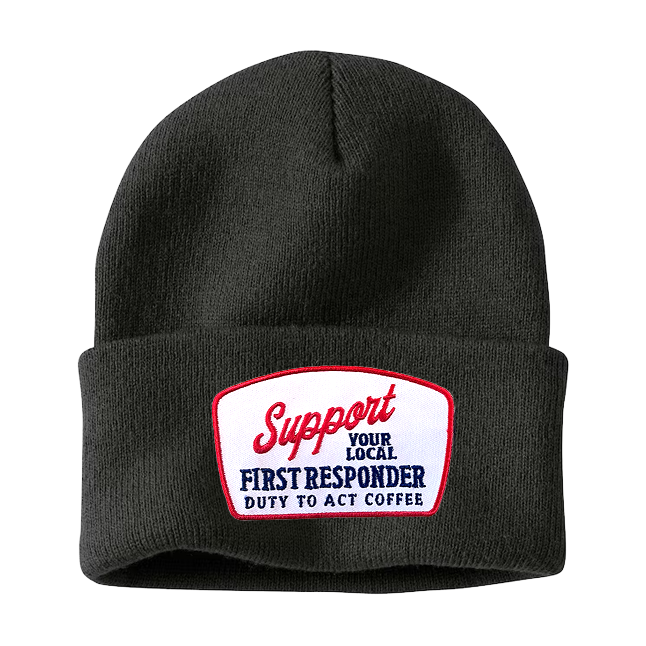 Support Your Local First Responder Carhartt Beanie