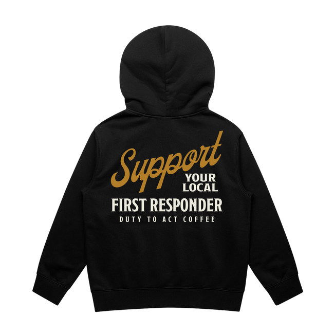 Support Your Local First Responder Kids Hoodie