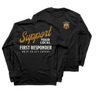 Support Your Local First Responder Long Sleeve