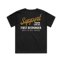 Support Your Local First Responder Kids T-Shirt
