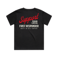 Support Your Local First Responder Kids T-Shirt