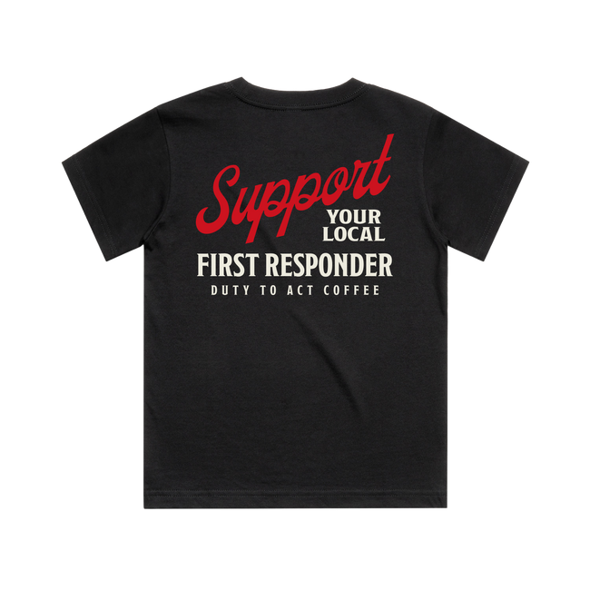 Support Your Local First Responder Kids T-Shirt