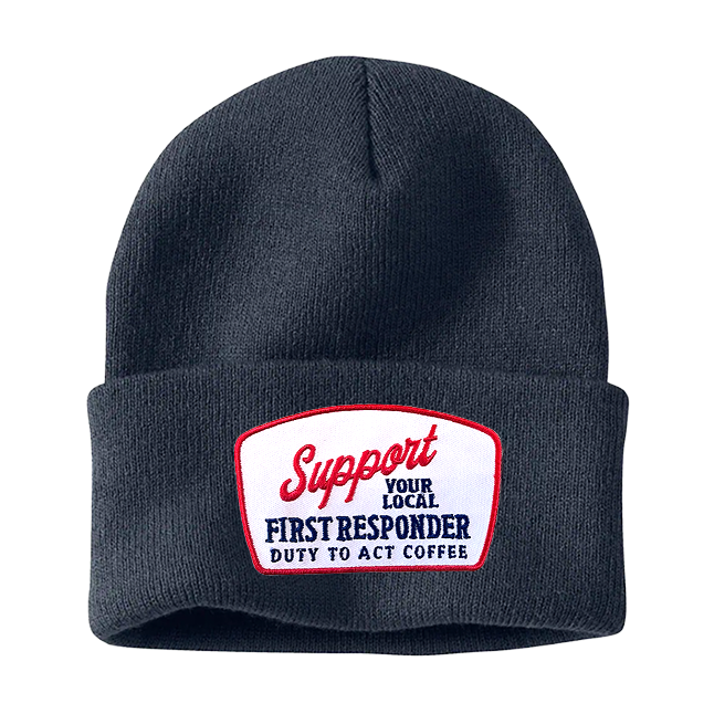 Support Your Local First Responder Carhartt Beanie