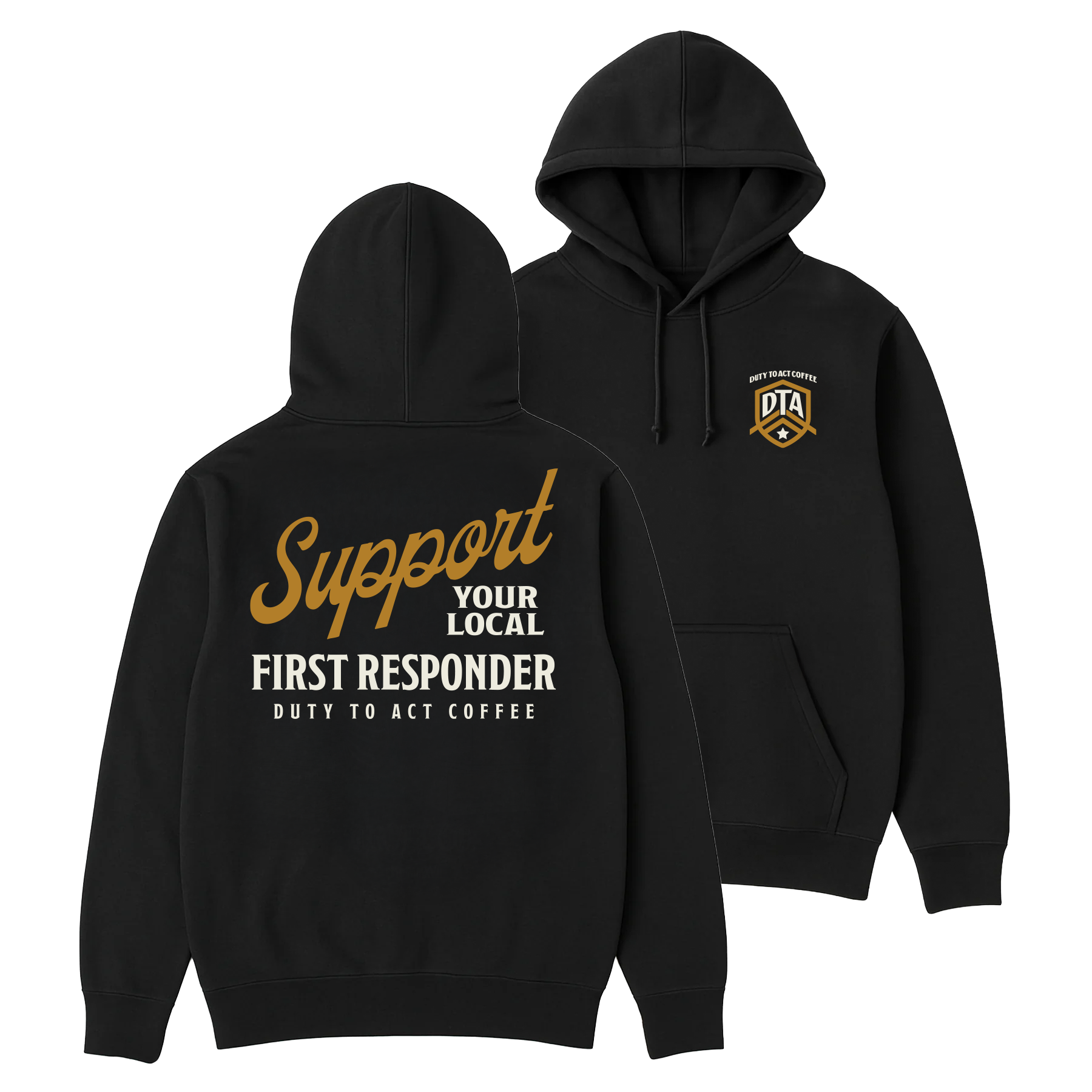 Support Your Local First Responder Hoodie