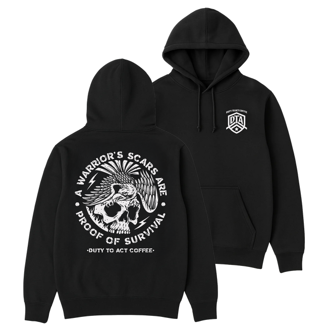 A Warrior's Scar Hoodie