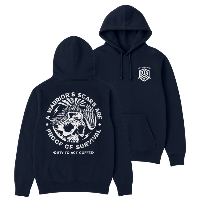 A Warrior's Scar Hoodie