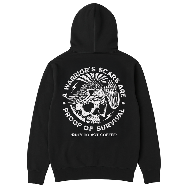 A Warrior's Scar Hoodie